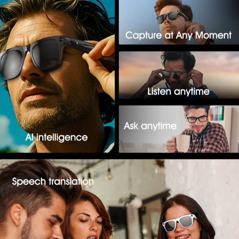 Xiaomi 6K HD AI Smart Glasses Multifunctional